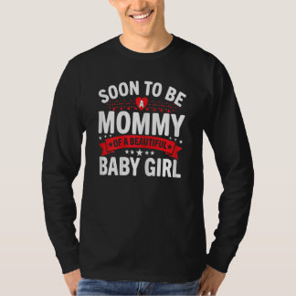 T-shirt Les Femmes Bientôt Être Une Moment D'Un Beau Petit