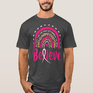 T-shirt Les Femmes Cancer Du Sein Prêt Pour La Lutte Déter