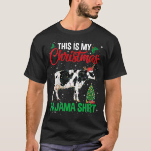 T-shirt Les Femmes C'Est Mon Pajama Vache Lover Sant