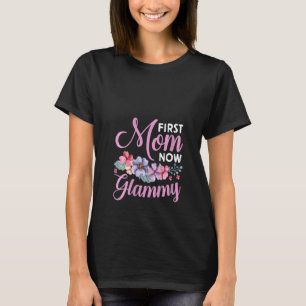 T-shirt Les femmes d'abord maman maintenant Glammy Grand-m