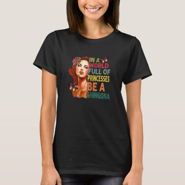 T-shirt Les Femmes Dans Un Monde Plein De Princesses Soien (Devant)