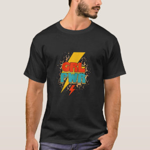 T-shirt Les Femmes Filles Veulent Juste Avoir Des Droits F