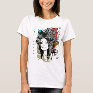 T-shirt Les femmes fortes et habilitées personnalisent