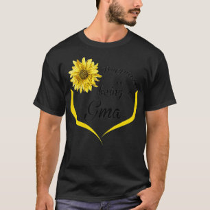 T-shirt Les Femmes Gma Cadeau Le Bonheur Est D'Être Une Gm