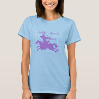 T-shirt Les femmes Golden Horde Bows T