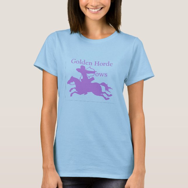 T-shirt Les femmes Golden Horde Bows T (Devant)
