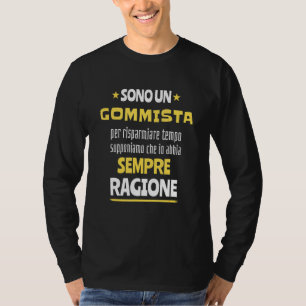 T-shirt Les femmes hommes Rubbbbbbbbéi J'ai toujours raiso