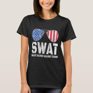 T-shirt Les femmes intelligentes contre Trump drôle Anti-T