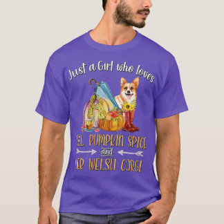T-shirt Les femmes juste une fille qui aime tomber épice C