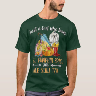 T-shirt Les femmes juste une fille qui aime tomber épice C