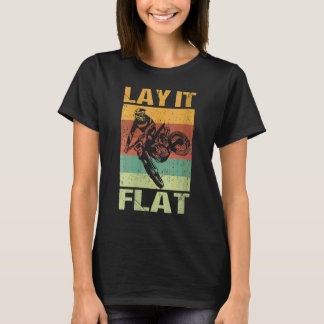 T-shirt Les Femmes Le Possèdent Plat Dirt Vélo Enduro Mx M