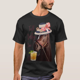 T-shirt Les femmes me parlent Derby à la menthe jupes Derb