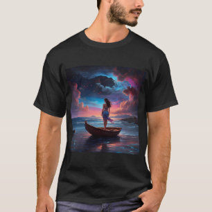 T-shirt Les femmes me veulent les poissons me craignent