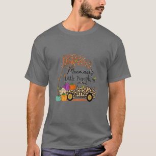 T-shirt Les femmes Meemaw et les petits Citrouilles Hallow