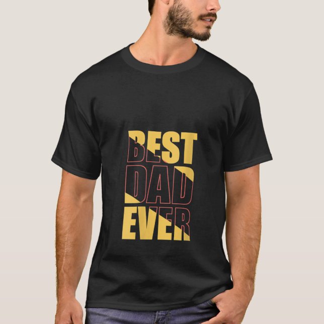 T-shirt Les Femmes Meilleur Papa Jamais Parfait Pour Chaqu (Devant)