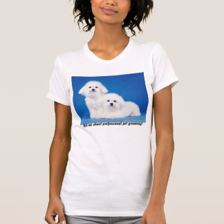 T-shirt Les femmes m'interrogent au sujet de l'animal