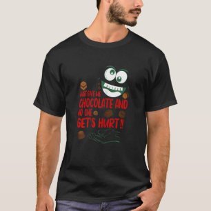 T-shirt Les Femmes Ne Me Donnent Que Du Chocolat Personne 