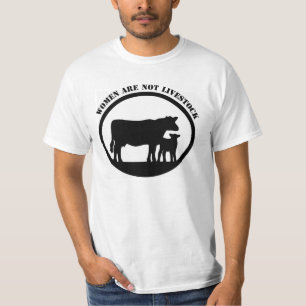 T-shirt Les femmes ne sont pas bétail