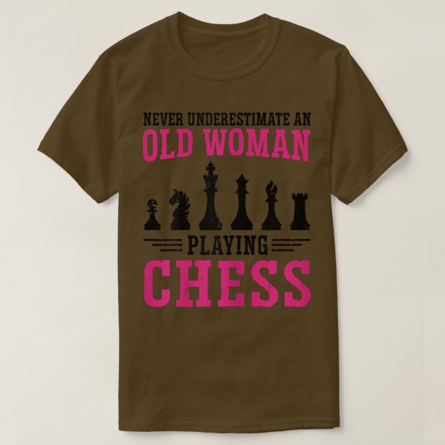 T-shirt Les Femmes Ne Sous-Estiment Jamais Le Jeu D'Une Vi (Design devant)