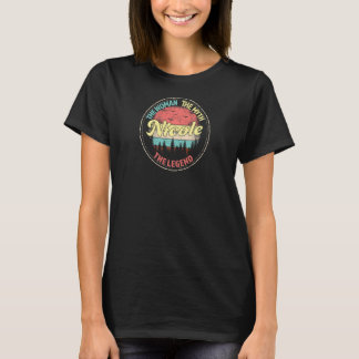 T-shirt Les Femmes Nicole La Femme Le Mythe La Légende Per