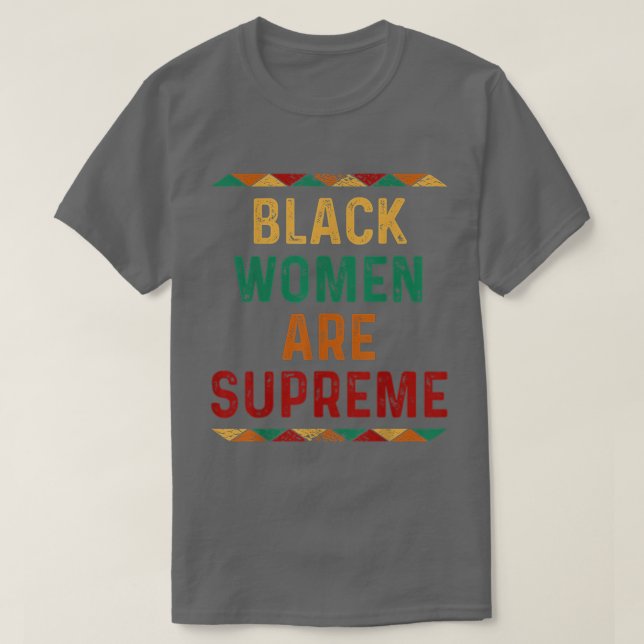 T-shirt Les femmes noires sont la Justice suprême Jackson (Design devant)
