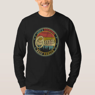 T-shirt Les Femmes Oma Comme Une Grand-Mère Seulement Mois