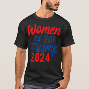 T-shirt Les Femmes Pour Le Vote Électoral Trump 2024