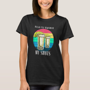 T-shirt Les Femmes Relax J'Ai Eu Mes Deux Chaussures Retro
