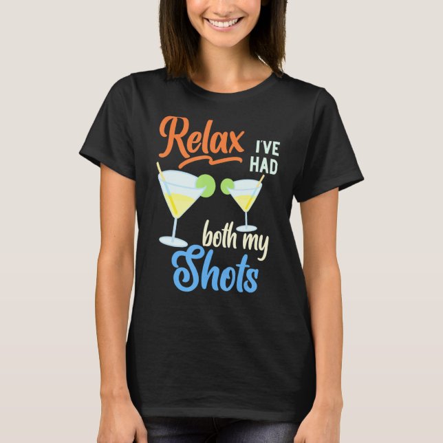 T-shirt Les Femmes Relax J'Avais Les Deux Citations De Mes (Devant)