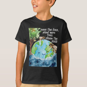T-shirt Les Femmes Sauvent Les Abeilles - Protection De l'