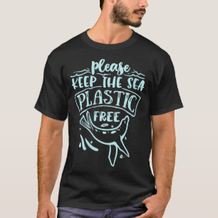 T-shirt Les Femmes S'Il Vous Plaît Garder Le Plastique De 