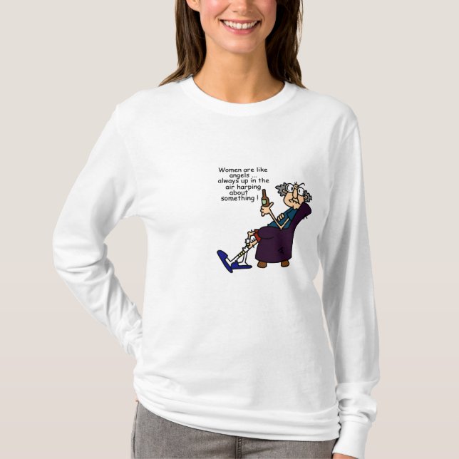 T-shirt Les Femmes Sont Comme Des Anges (Devant)