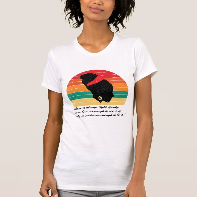 T-shirt Les femmes sont toujours claires - Amanda Gorman F (Devant)