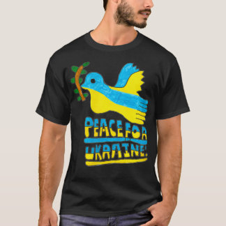 T-shirt Les Femmes Soutiennent L'Ukraine Je Suis Aux Côtés