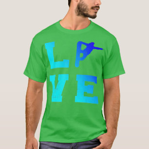 T-shirt Les femmes sports d'hiver snowboard snowboard snow
