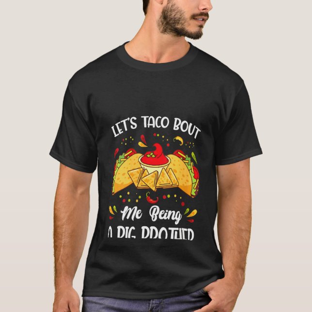 T-shirt Les femmes Taco Bout Me Etre Un Grand Frère Anno (Devant)