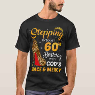 T-shirt Les femmes talons 60e Escouade d'anniversaire de l