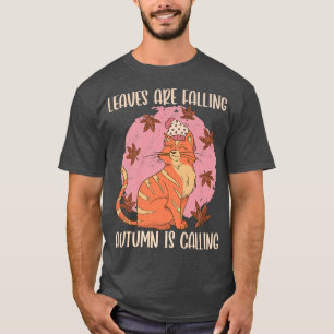 T-shirt Les feuilles Tombent L'Automne, La Saison D'Automn