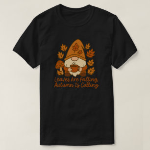 T-shirt Les feuilles Tournent, L'Automne Appelle