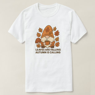 T-shirt Les feuilles Tournent, L'Automne Appelle