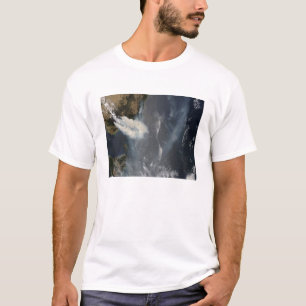 T-shirt Les feux et fumée en Australie du sud-est