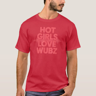 T-shirt Les filles chaudes aiment la maison de la fête de