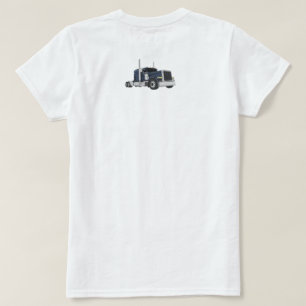 T-shirt Les filles conduisent de gros camions