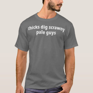 T-shirt Les filles creusent l'araignée Les gars pâles Kirb