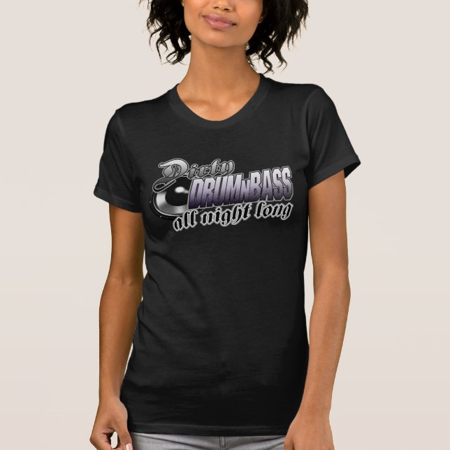 T-shirt Les filles des femmes battent du tambour et tee - (Devant)