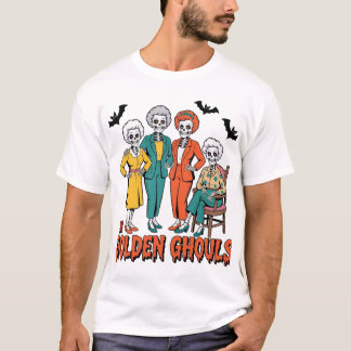 T-shirt Les filles des Gouls d'or - Drôle Halloween parodi