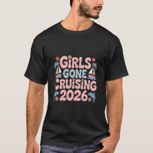 T-shirt Les filles en croisière 2026 Voyage en croisière T
