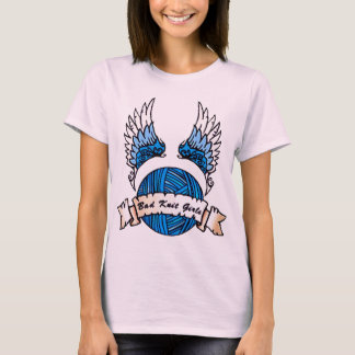 T-shirt Les filles Knit Simple Nouveau Logo