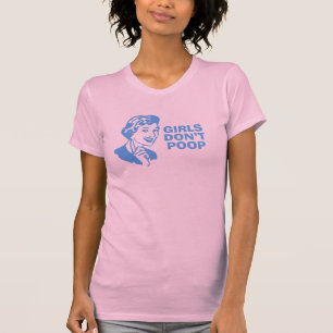 T-shirt Les filles ne font pas dunette