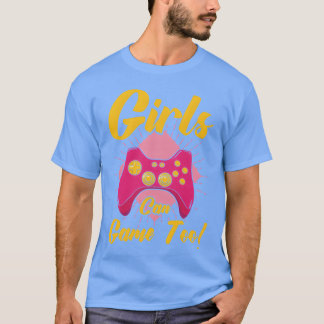 T-shirt Les filles peuvent jouer aux jeux vidéo entre amis